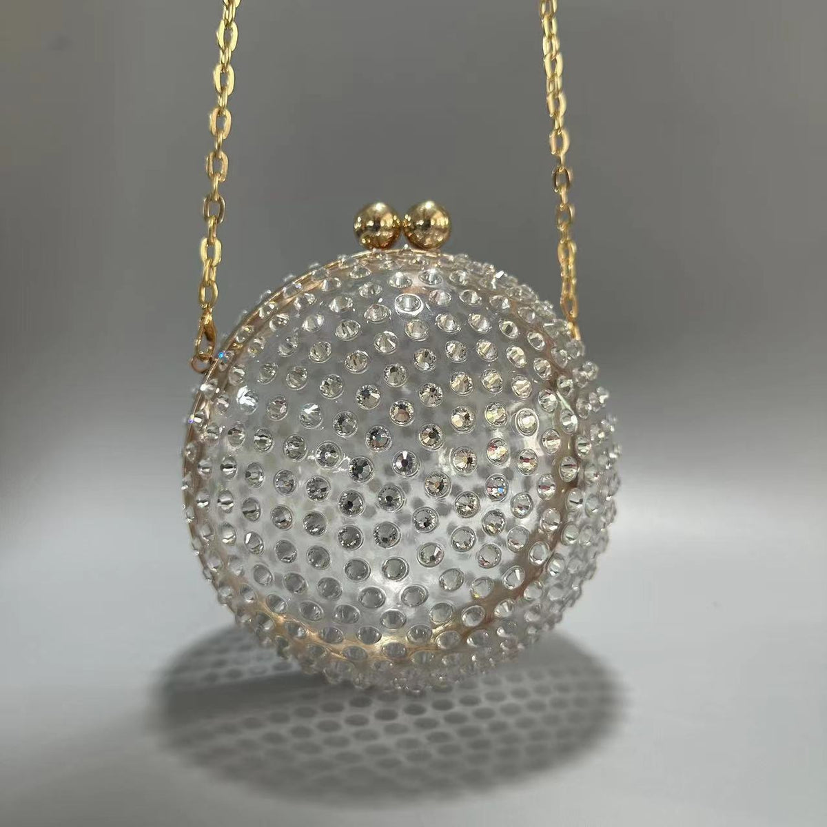 Luxury Crystal Clutch bag Wedding Sparkly Ball Purse