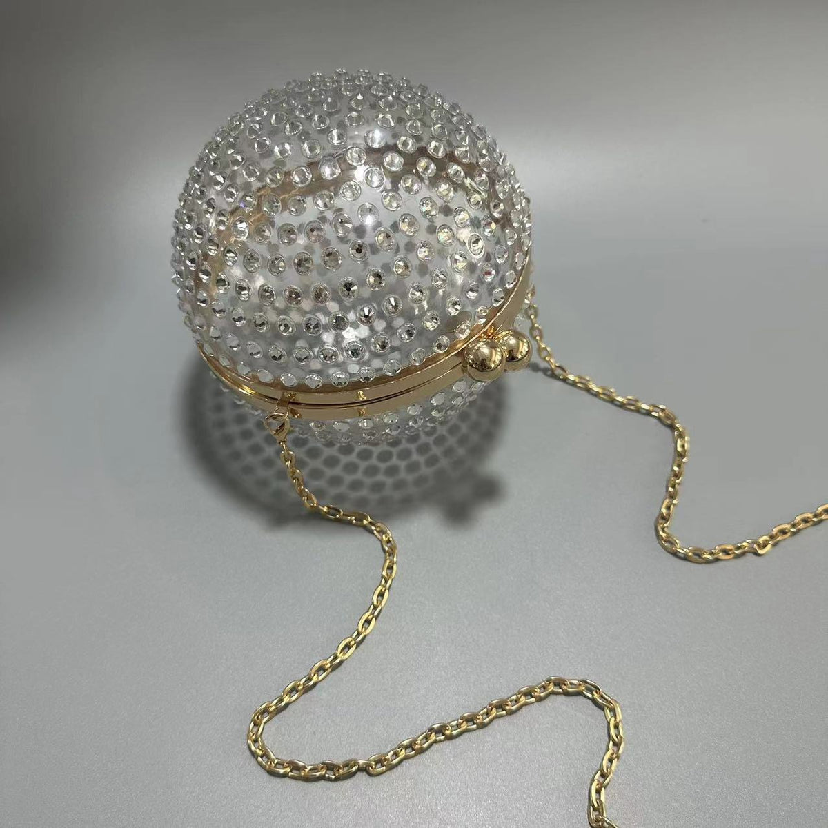 Luxury Crystal Clutch bag Wedding Sparkly Ball Purse