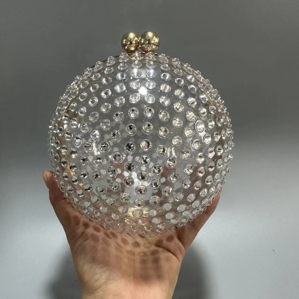 Luxury Crystal Clutch bag Wedding Sparkly Ball Purse