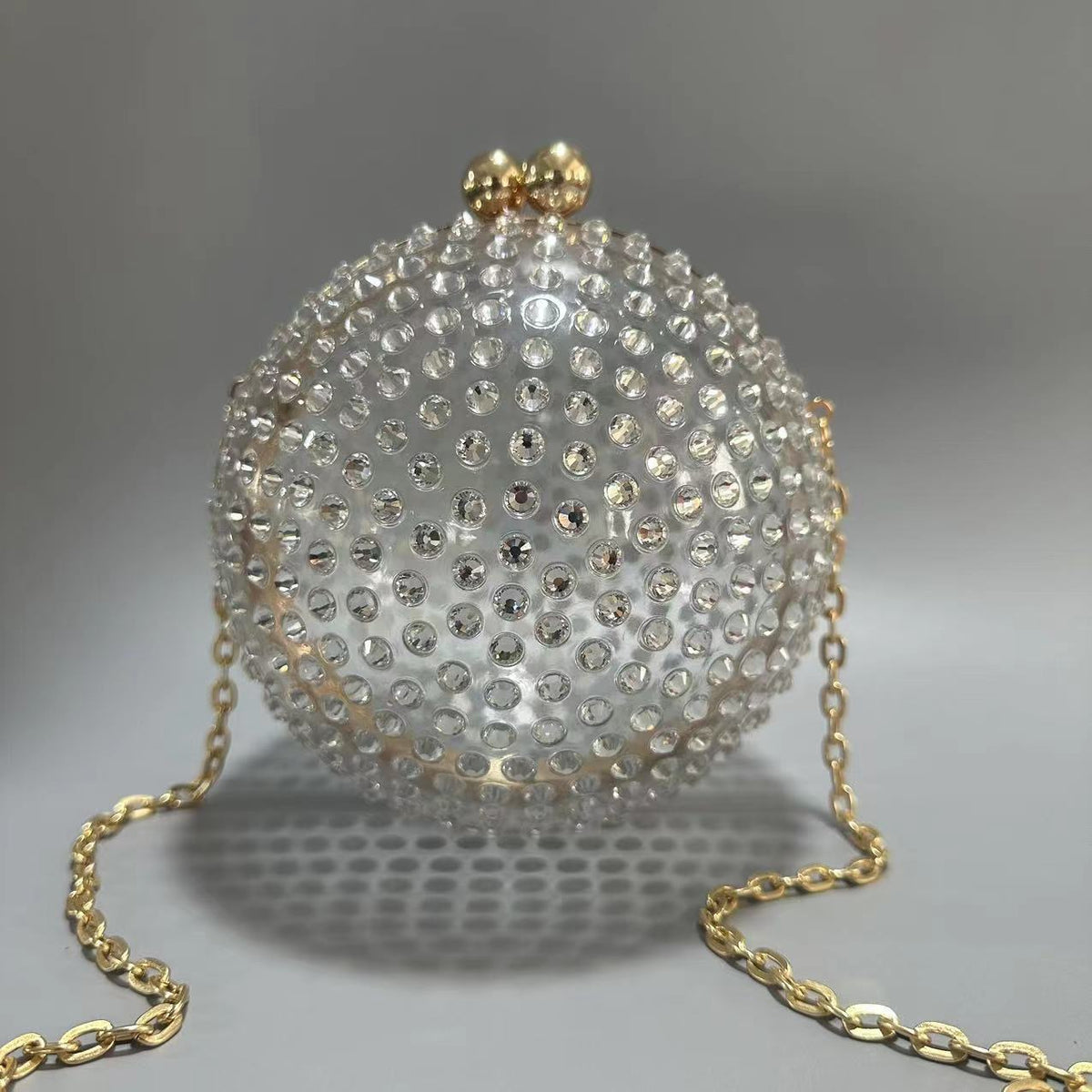 Luxury Crystal Clutch bag Wedding Sparkly Ball Purse